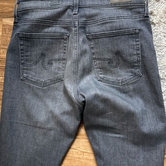 Ag Adriano Goldschmied Jeans "The Farrah Skinny Ankle" in Grey Pearl Size 26 - Picture 7 of 7